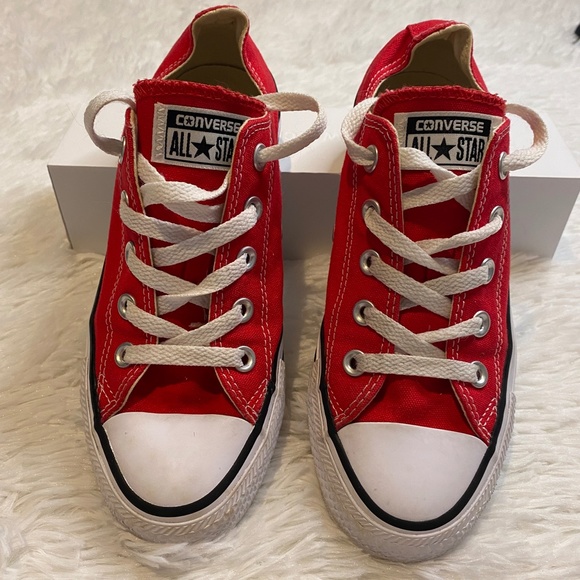 Converse All Star Red in worn once condition - Picture 3 of 6